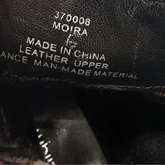 Limelight Moira Womens Leopard Print Haircalf Kitten Heel Leath Booties Sz 6 - Picture 3 of 7